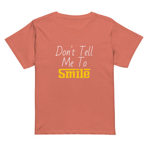 "Don't Tell Me To Smile" High-Waisted S/S